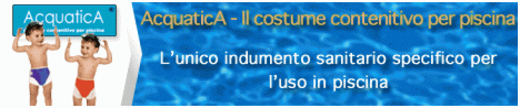 Acquatica - Costume impermeabile contenitivo per bambini e adulti