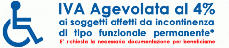 Su Sanishopping benefici dell'IVA agevolata al 4% per i disabili